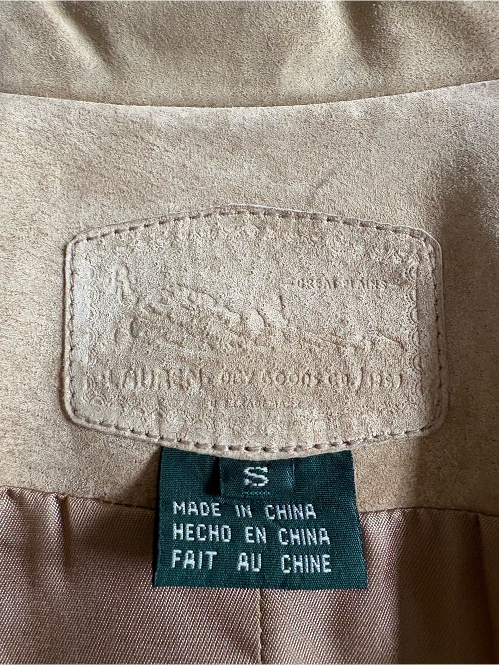 Ralph Lauren Dry Goods suede fringe western leather jacket concho women’s S - Picture 11 of 16